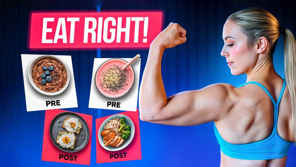Healthy pre- and post-workout meals for women over 40 with Melanie from Female Fitness Systems